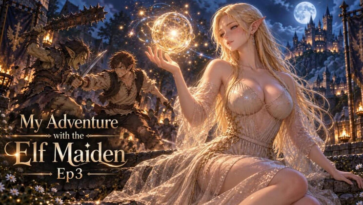 Elf Maiden Adventure Ep3: Grab Her Elf Ear for Wild Sex