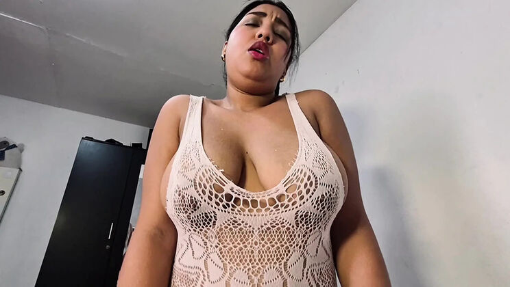 Keilimar Was Upset, But My Cock in Her Mouth Made Her Happy - Amateur POV Colombian Homemade