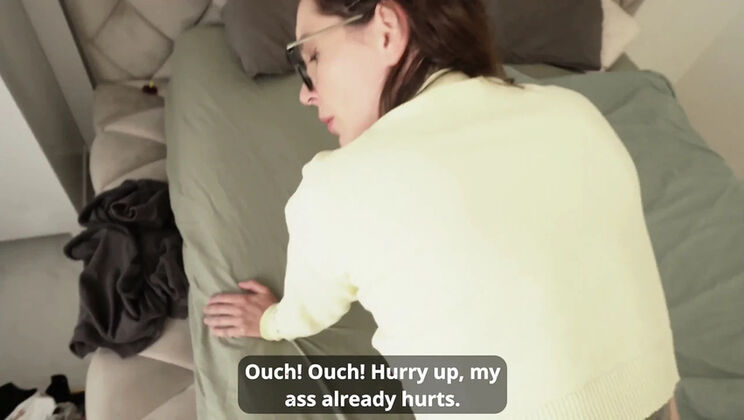 Stepmom Helps Step Son with Big Cock Anal Sex – Taboo Confession