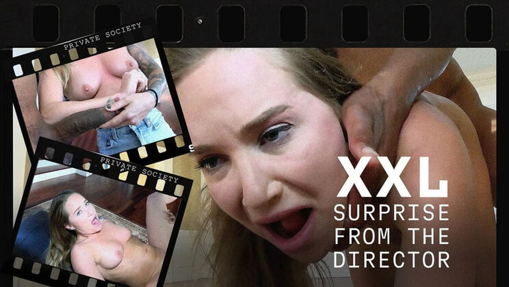 XXL Surprise: Director's Blowjob and Creampie with Tiny Tits Athena Anderson & BBC Jovan Jordan