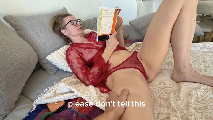Stepmom Teaches Stepson How to Fuck for His First Time